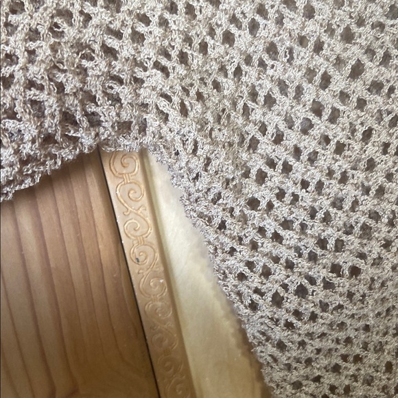 EARTHBOUND Brown Crochet Flare Sleeve Top - Picture 8 of 13